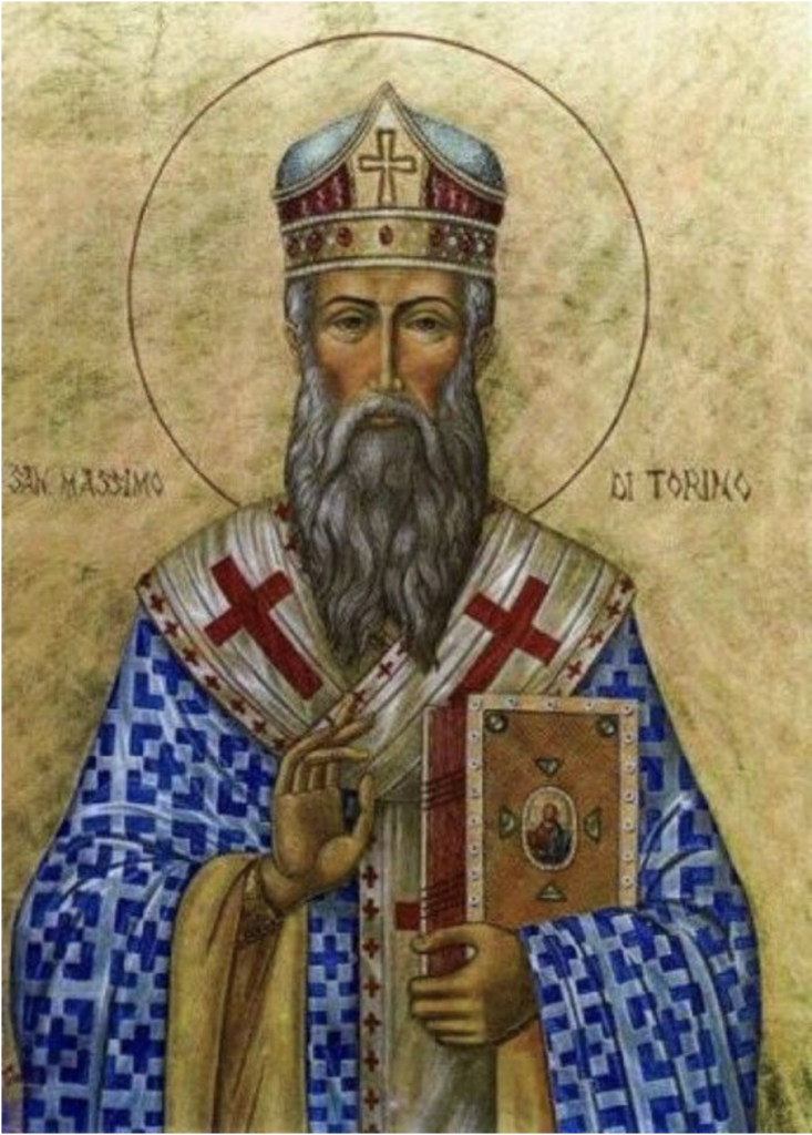 St. Maximus, Bishop of Turin (415-466 A.D.)