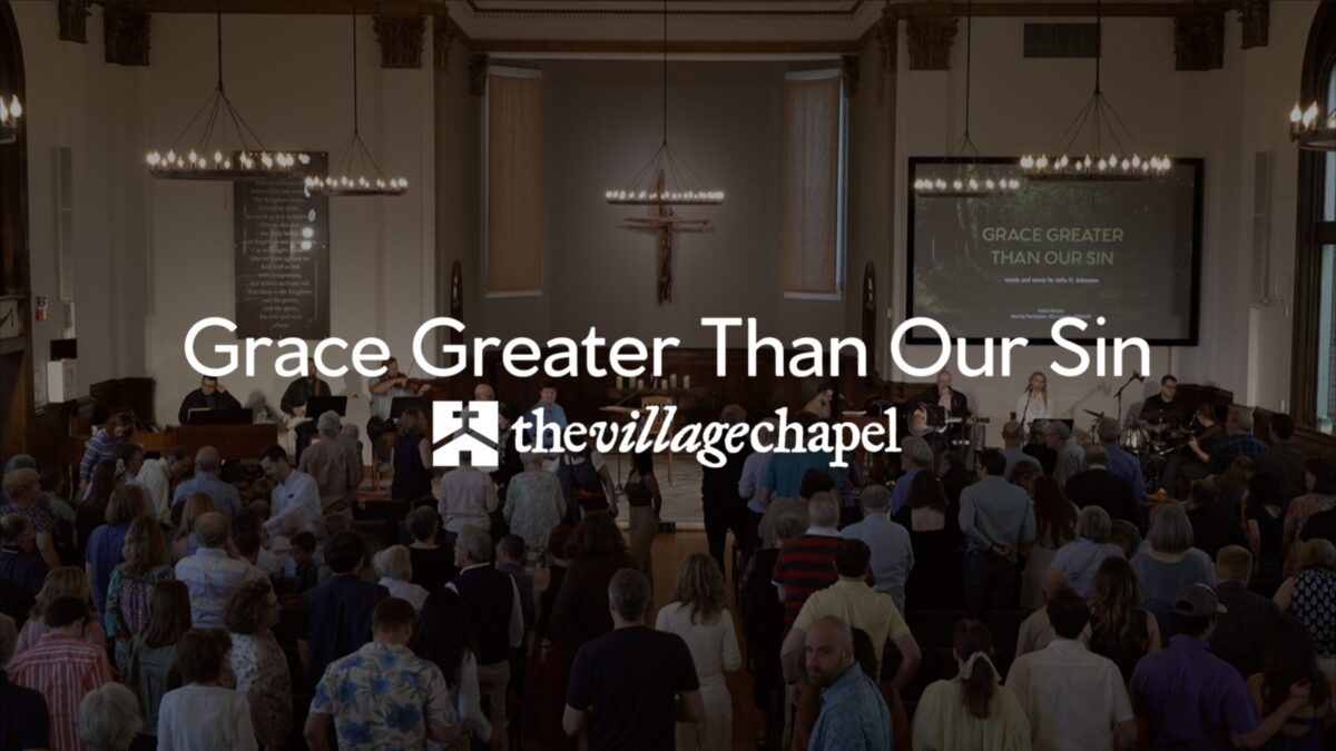 Grace Greater Than Our Sin